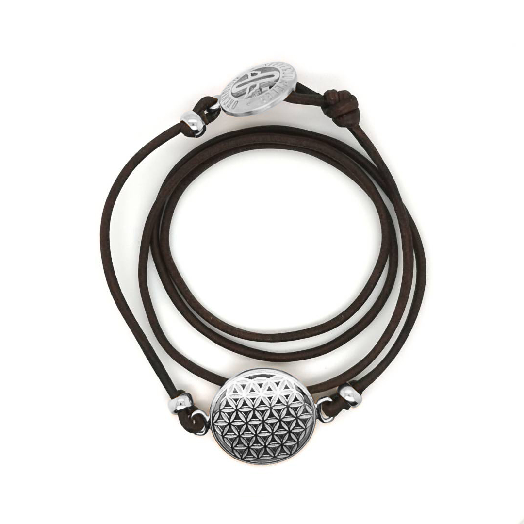 Armband „Blume des Lebens” Silber