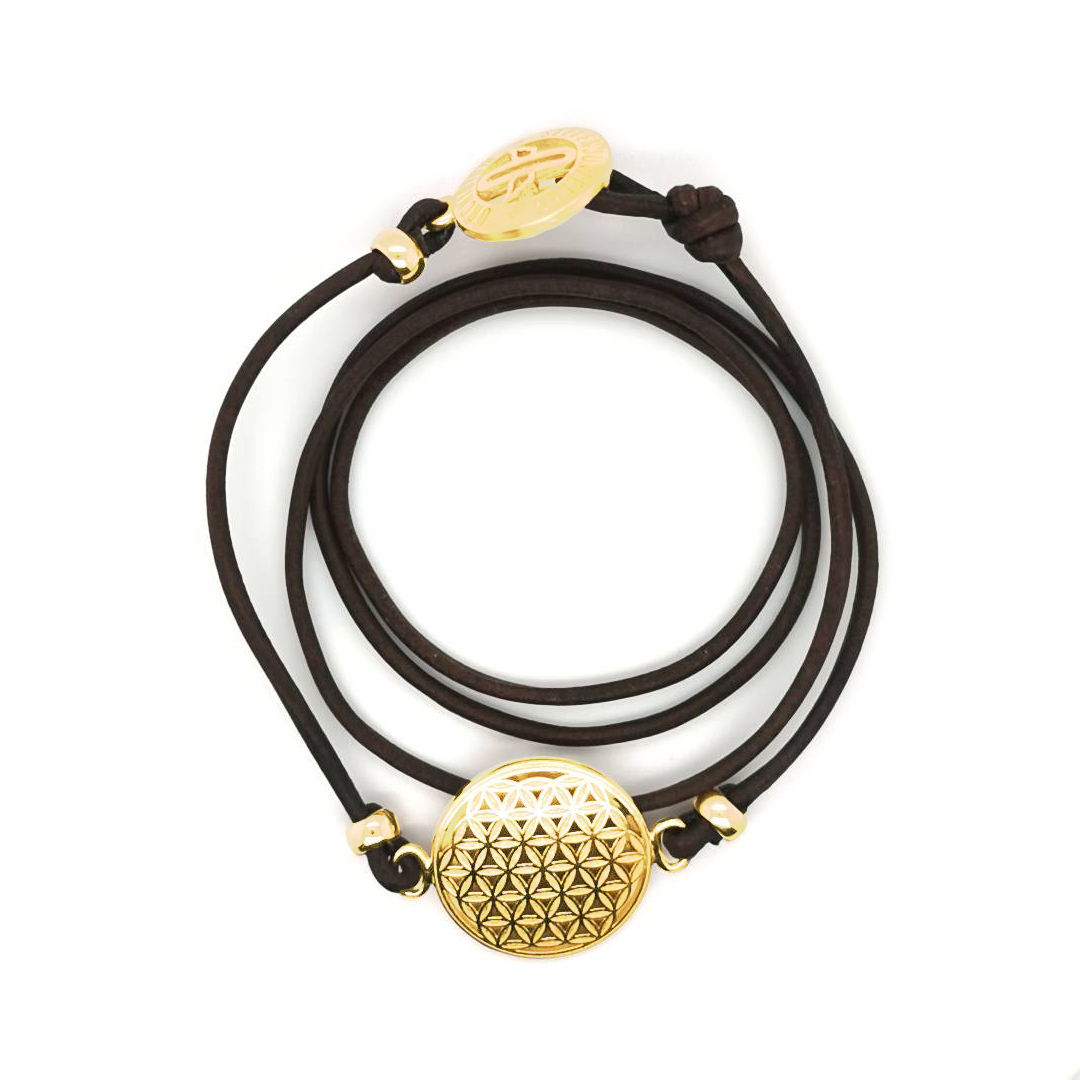 Armband „Blume des Lebens” Gold